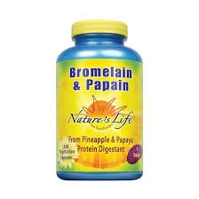 Nature'S Life - Bromelain & Papain 100 Vegetarian Capsules