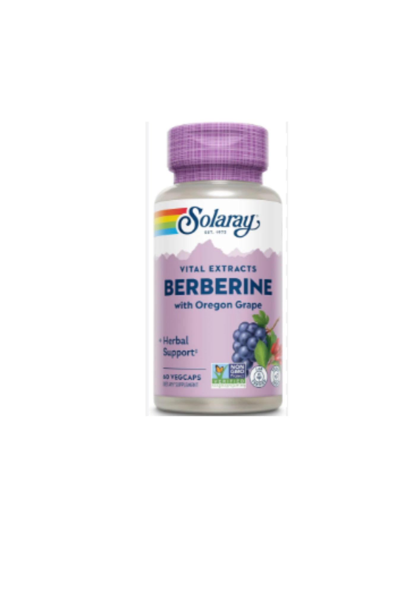 Solaray Vital Extracts Berberine with Oregon Grape