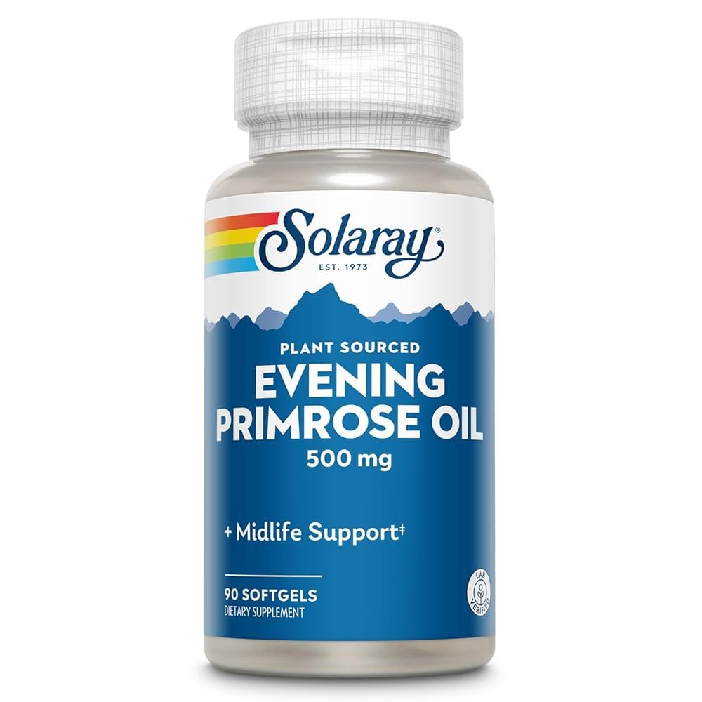 Solaray Evening Primrose Oil 500 mg, 90 Softgels