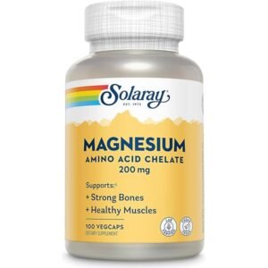 Solaray Magnesium Amino Acid Chelate 200 mg