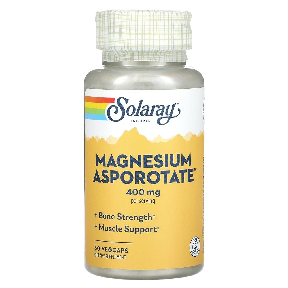 Solaray Magnesium Asporotate, a dietary supplement