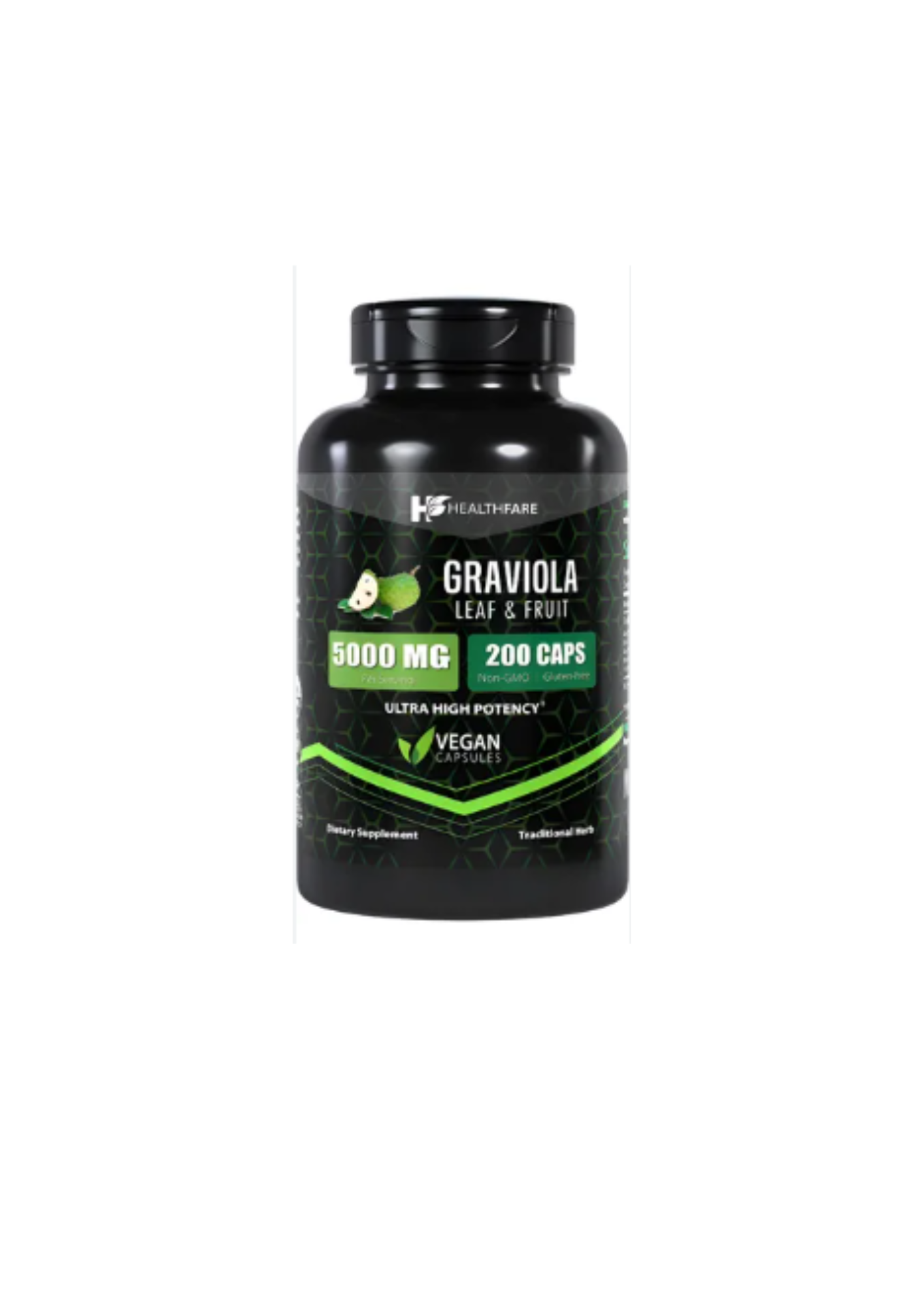 Healthfare Graviola Leaf & Fruit Extract Capsules