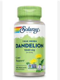 Solaray True Herbs Dandelion 1040 mg