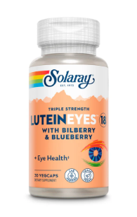 Solaray Triple Strength LuteinEyes with Bilberry & Blueberry