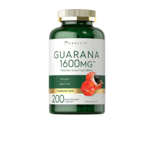 Carlyle Guarana Extract Capsules 1600mg